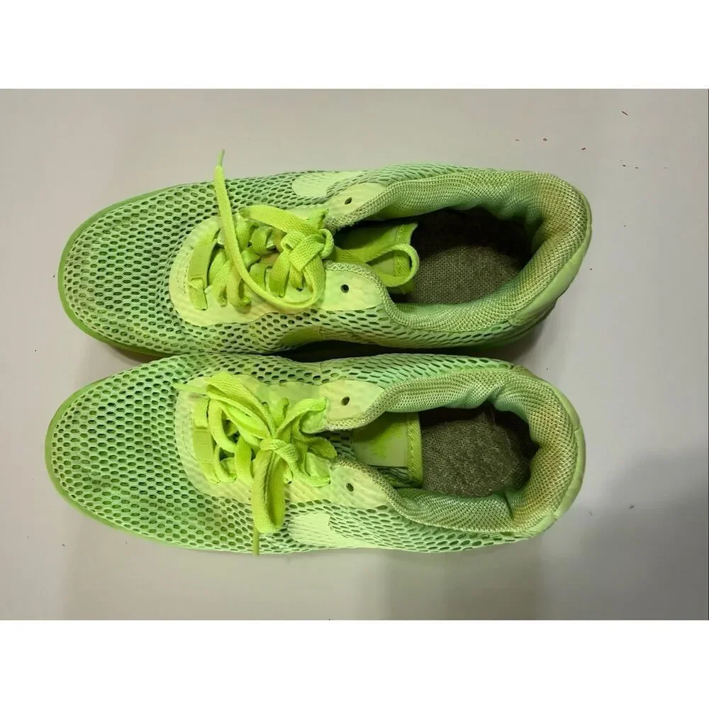Nike Air Force 1 Low Upstep Sneakers Ghost Green Neon Netted AF1 Women's Size 8
